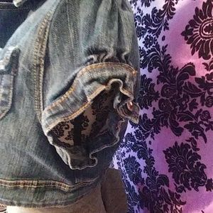 goodtime Jackets & Coats - Shrug jean jacket size L goodtime Jackets & Coats - Shrug jean jacket size L